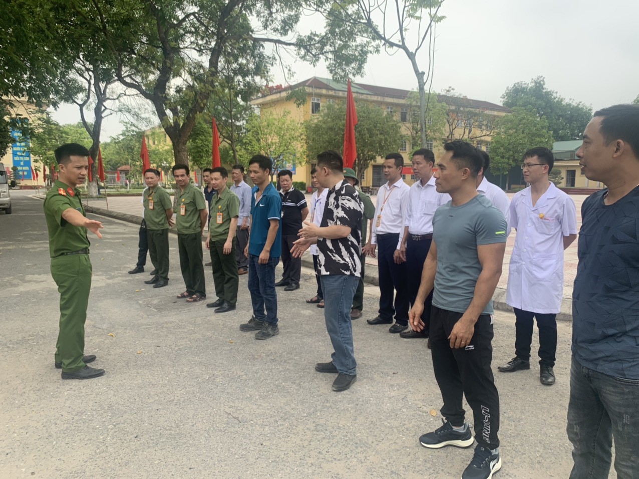 Cơ sở Cai nghiện ma túy số 5 Hà Nội tổ chức kiểm tra, diễn tập công tác phòng cháy chữa cháy, cứu nạn cứu hộ năm 2023